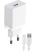 Resim Zipax Hiking A30 A40 A41 A42 A43 A44 Hızlı Şarj Aleti SET Type-C 15W 