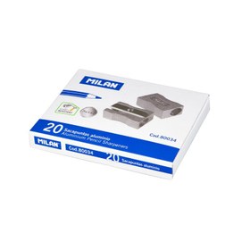 Resim MILAN 80034 METAL GENİŞ DELİKLİ KALEMTRAŞ - 20ADET 