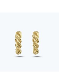Resim Altınbaş Altın Burgu Halka Küpe Akp0067-y-25649 Çok Renkli 