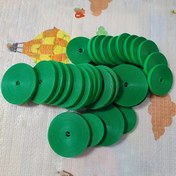 Resim 5 Rulo 10 Rulo Bahçe Askısı, Bitkilerin, Meyvelerin ve Sebzelerin Büyümesini Desteklemek İçin; Kendinden Yapışkanlı Naylon Kablo Yönetimi, Rulo Başına 1 Metre. 