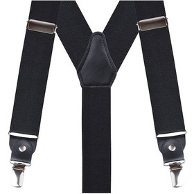 Resim Dwoy Hakiki Deri Bağlantılı Erkek Pantolon Askısı 
