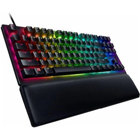 Resim Razer Huntsman V2 TKL Optical Purple Switch RGB Mekanik Gaming Klavye (RZ03-03940300-R3M1) 