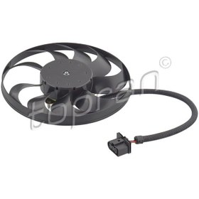 Resim TOPRAN 111351001 Fan Motoru-290 Mm 90W (Vw Polo 02-10 Seat Ibiza 02-10 Skoda Fabia 00-10) 6Q0959455J (WE877751) 