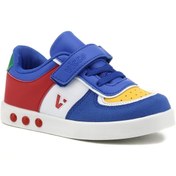 Resim Vicco Sam Işıklı Sax Mavi Kız Bebek Sneaker Ayakkabı 