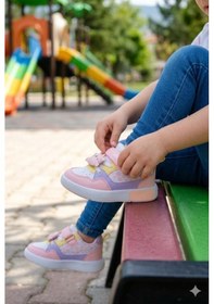 Resim Vicco 346.b26y.109 Borka Pudra Anatomik Rahat Kız Çocuk Ayakkabı Pudra 