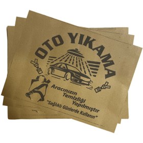 Resim OTO55 (3 Paket) Oto Kağıt Paspas 500 lü 