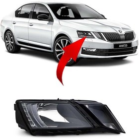 Resim Gkl Skoda Octavia Ön Far Sağ Düz 2017-2020 5E1941016C 