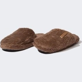 Resim Defacto Erkek Düz Taban Pelüş Ev Terliği D3082AX24WNBN290 Kahverengi 