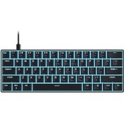 Resim Xindoker Outemu 61 Tuş Mekanik Klavye - Mavi/kırmızı Switch, Led Aydınlatmalı, Usb Kablolu, Hot Swap Özellikli 