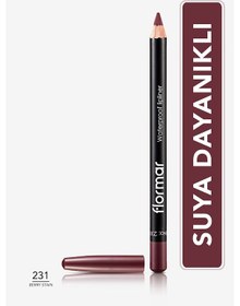 Resim Flormar Dudak Kalemi - Waterproof Lipliner 231 Berry Stain 8690604111312 