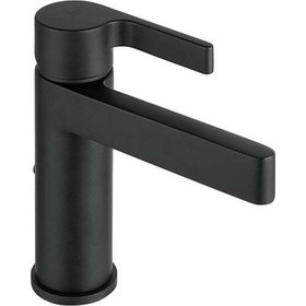 Resim İtalyan Webert -do Re Mi Lavabo Bataryası Mat Siyah Sifon Kumandalı Dr830101560 