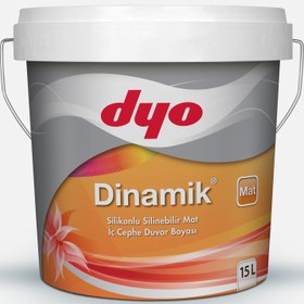 Resim Dyo Dinamik Mat Silikonlu Beyaz İç Cephe Boyası 7,5 lt 