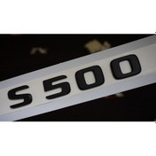 Resim DK Tuning S500 Bagaj Yazı Logo Mat Siyah Renk Oem Ürün 