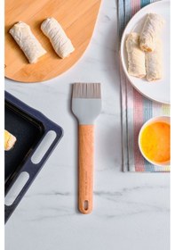 Resim Karaca x Refika Gadgets Ahşap Saplı Silikon Fırça 