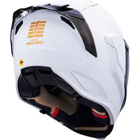 Resim Icon Ultraflite Rizz Rizz 3 Mıps Kapalı Motosiklet Kaskı Beyaz 