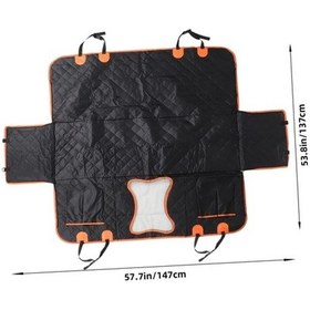 Resim Maoyaya Otomotiv Koltuk Koruyucusu Köpekler İçin, Kullanışlı Ve Pratik 