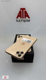 Resim Apple iPhone 11 Pro Max İkinci El TR | 64 GB | Altın 