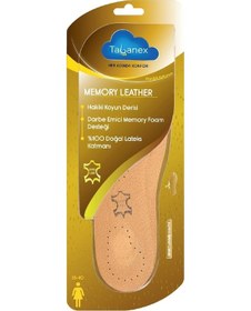 Resim Tabanex Memory Leather Tabanlık - Kadın 