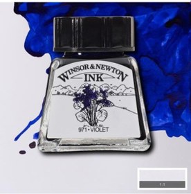 Resim Winsor & Newton Drawing Ink Çini Çizim Mürekkebi 688 Violet 