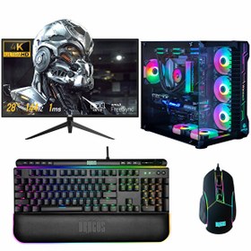 Resim DRx2399 Intel Core i7-12700KF 28" 64 GB RAM 512 GB M.2 NVMe SSD 12 GB RTX 3060 4K FreeDOS Masaüstü Oyun Bilgisayarı 