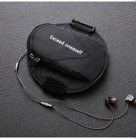 Resim Touroman Koşu Yansıtıcı Kol Çantası Kadın Evrensel Bilek Fitness Erkek Ekipmanları Spor Cep Telefonu Kol Kılıfı Yaz Çok Renkli - Siyah 