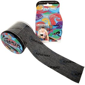 Resim Kinesio Tex Performance+ 5x5 Siyah Sporcu Ağrı Bandı 