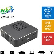 Resim Elsky Qm10h-ı7 Intel Core I7 10510u 8gb 250gb Ssd Mini Pc 