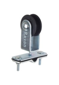 Resim Yuvarlak Kablo Halat Makarası Plastik Tekerlek 1 Adet 