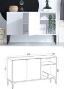 Resim Decormet Galaxy Konsol Dec0075 