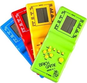 Resim Busstier Nostaljik Tetris El Atarisi Pilli Taşınabilir Retro Oyun Konsolu Unutulmayan Atari Oyunu 