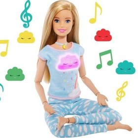 Resim Barbie Wellness Barbie Nefes Egzersizi Bebeği Gnk01 