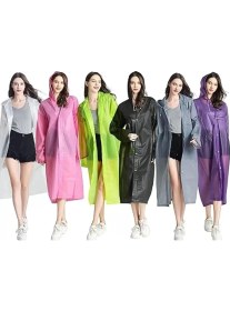 Resim Ayder Timya Kadın Erkek Yağmurluk Kapüşonlu Çıtçıtlı Eva Raincoat (Timya/Go1395) 202570 