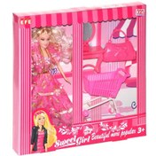 Resim 221 GM SWEET GIRL WITH WARDROBE - MARKET TROLLEY 