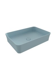 Resim Bocchi Sottile Slim Line 1476-029-0125 Tezgah Üstü Lavabo Buz Mavisi 55 CM 1466841 