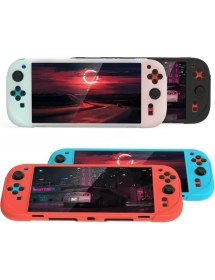 Resim Konsol Plus Nintendo Switch 2 Için Esnek Silikon Kılıf Tam Gövde Korumalı 4 Renk Seçenekli Dobe TNS-3158 
