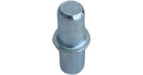 Resim DS Yapı Metal Çift Taraflı 5mm Geçme Raf Pimi Dolap Raf Altı Pimi(Metal) 