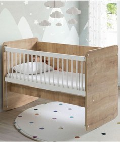 Resim Babywhen Ahşap Başucu Beşiği 60 x 120 CM 97b89107123n1 Açık Kahverengi 