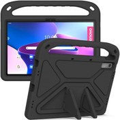 Resim Lenovo Uyumlu Tab P11 Gen 2 El Grip Eva Tablet Kılıfı Kickstand Darbeye Dayanıklı Tablet Kapağı 