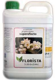 Resim Süperfecto Florista [5-20-0+5(Zn)] Çiçek Teşvik Edici 5 Litre 5 Litre 