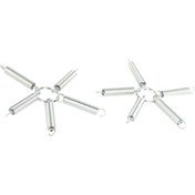 Resim Wezone 2 Adet Paslanmaz Çelik Lastik Zincir Gerginleştirici - 23cm, Bahçe Traktörü Ve Kar Püskürtücü İçin Hassas Tasarım 