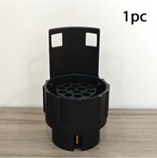 Resim Cloudstore Siyah 1 Adet 7p-13p Mini Çekirdek Bağlantı Soketi Römork Konnektör Adaptörü 