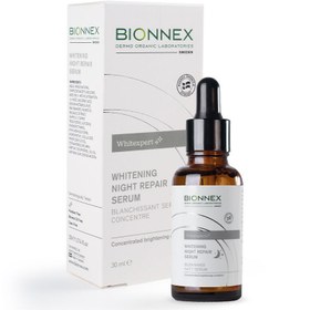 Resim Bionnex Whitening Aydınlatıcı ve Leke Karşıtı Gece Bakım Serumu 30 ml 