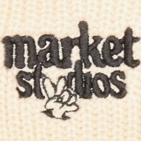 Resim Market Smiley Upside Down Beanie Erkek Krem Bere 