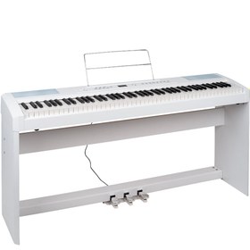 Resim Kozmos KPP-125WH Beyaz Dijital Duvar Piyanosu 