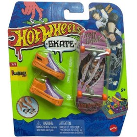 Resim Hot Wheels Skate Parmak Kaykay Tiger HGT46 HVJ93 Lisanslı Ürün 