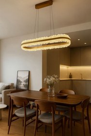 Resim FERLUCE AVİZE FERLUCE TITANIK 1 KATLI YEMEK MASASI 