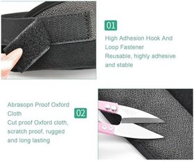 Resim Drfeify Buz Hokeyi Oyuncuları Için Hokey Boyun Koruması Koruyucu Kesilmeye Dayanıklı Nefes Alabilen Ergonomik Tasarım Siyah 