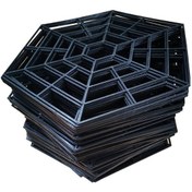 Resim Suntek 20 Adet Plastik Balık Koruma Izgarası Hafif Gölet 