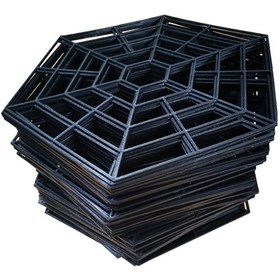 Resim Suntek 20 Adet Plastik Balık Koruma Izgarası Hafif Gölet 