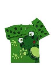 Resim Genel Markalar Kurbağalı 2 Parça Bebek Pijama Takımı K357 